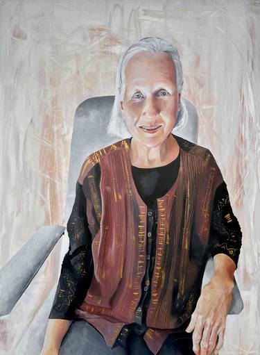 Original Portrait Painting by Corinne Lorraine