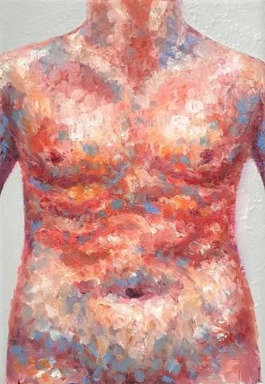 Original Expressionism Body Paintings by Rebecca Yunjeong Lee