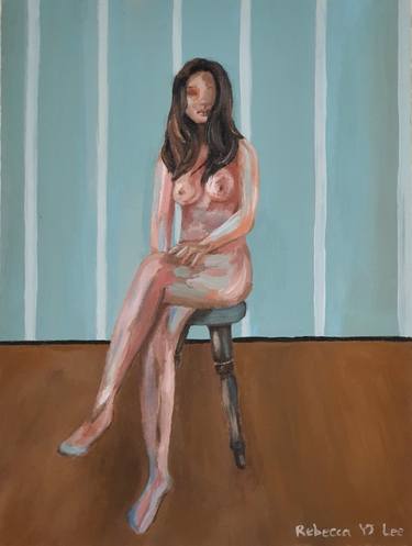 Original Figurative Portrait Paintings by Rebecca Yunjeong Lee