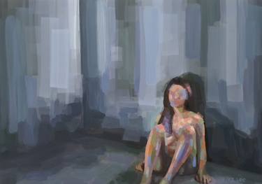 Original Expressionism Body Mixed Media by Rebecca Yunjeong Lee