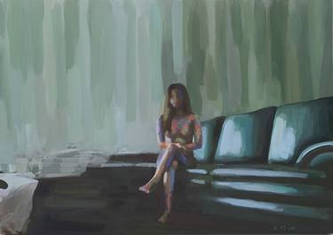 Original Expressionism Places Paintings by Rebecca Yunjeong Lee
