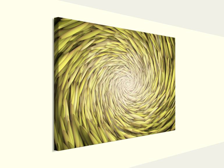Original Abstract Nature Mixed Media by Andrew Heart