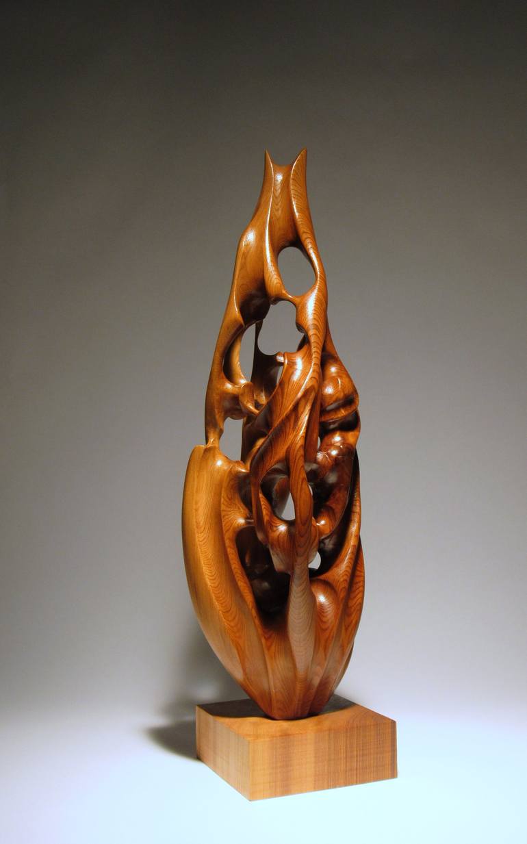 Original Minimalism Abstract Sculpture by Isidro Olguin