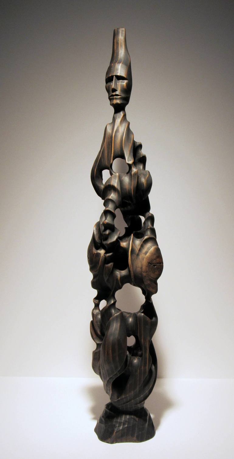 Original Conceptual Abstract Sculpture by Isidro Olguin