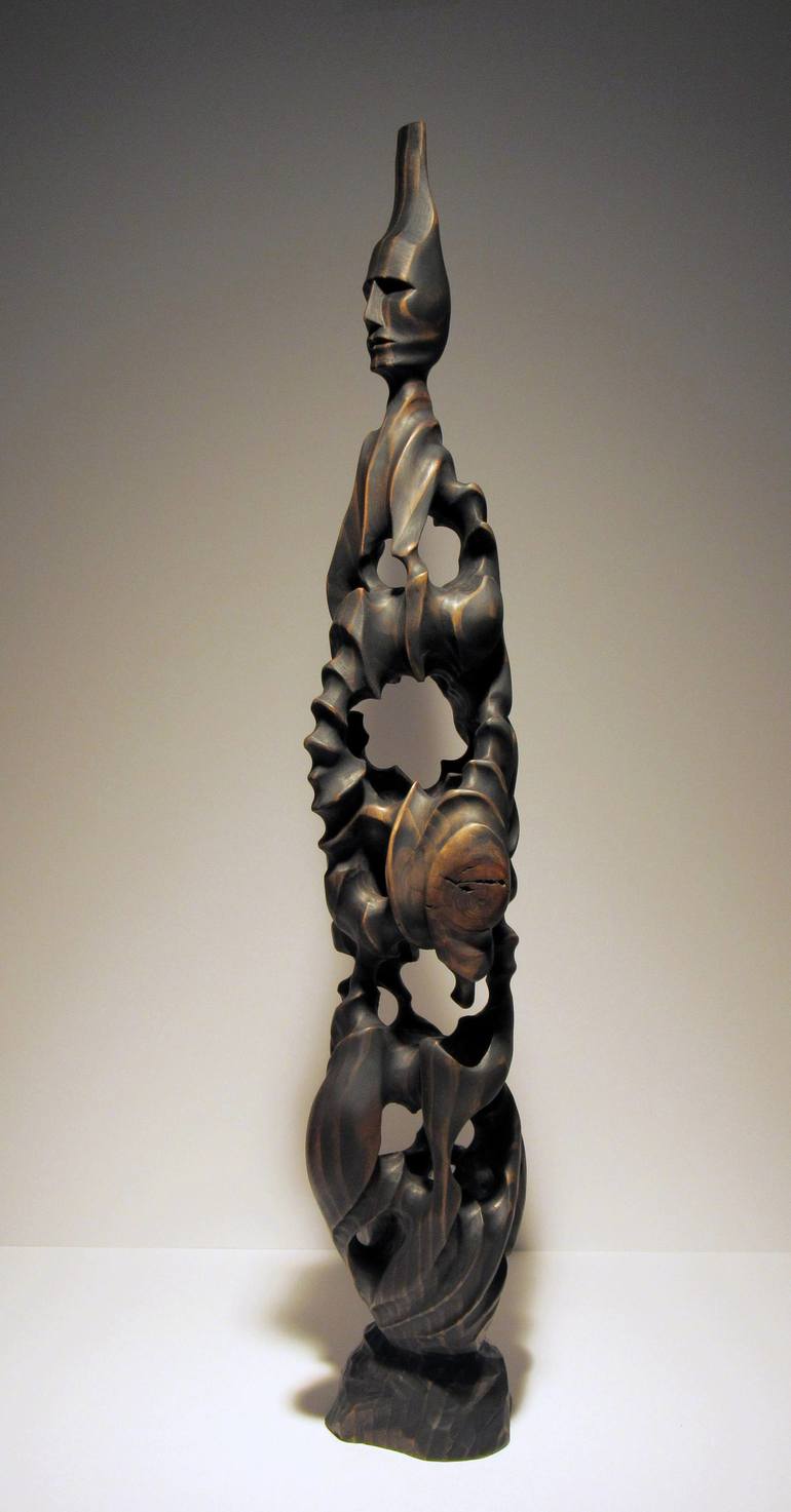 Original Conceptual Abstract Sculpture by Isidro Olguin