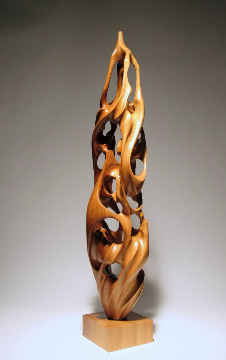 Original Minimalism Abstract Sculpture by Isidro Olguin