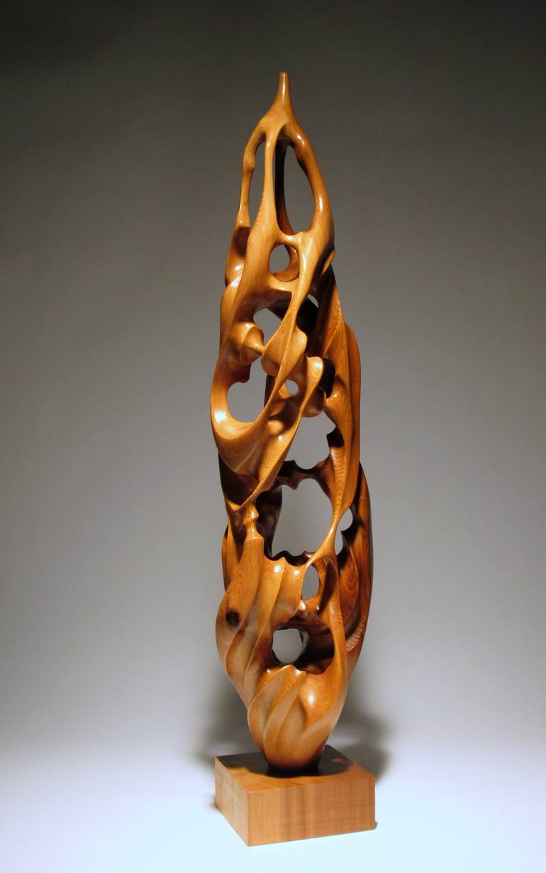 Original Minimalism Abstract Sculpture by Isidro Olguin