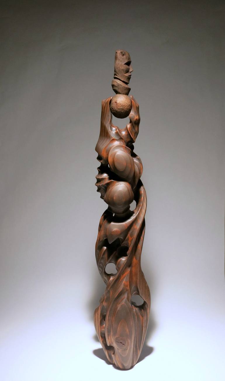 Original Figurative Abstract Sculpture by Isidro Olguin