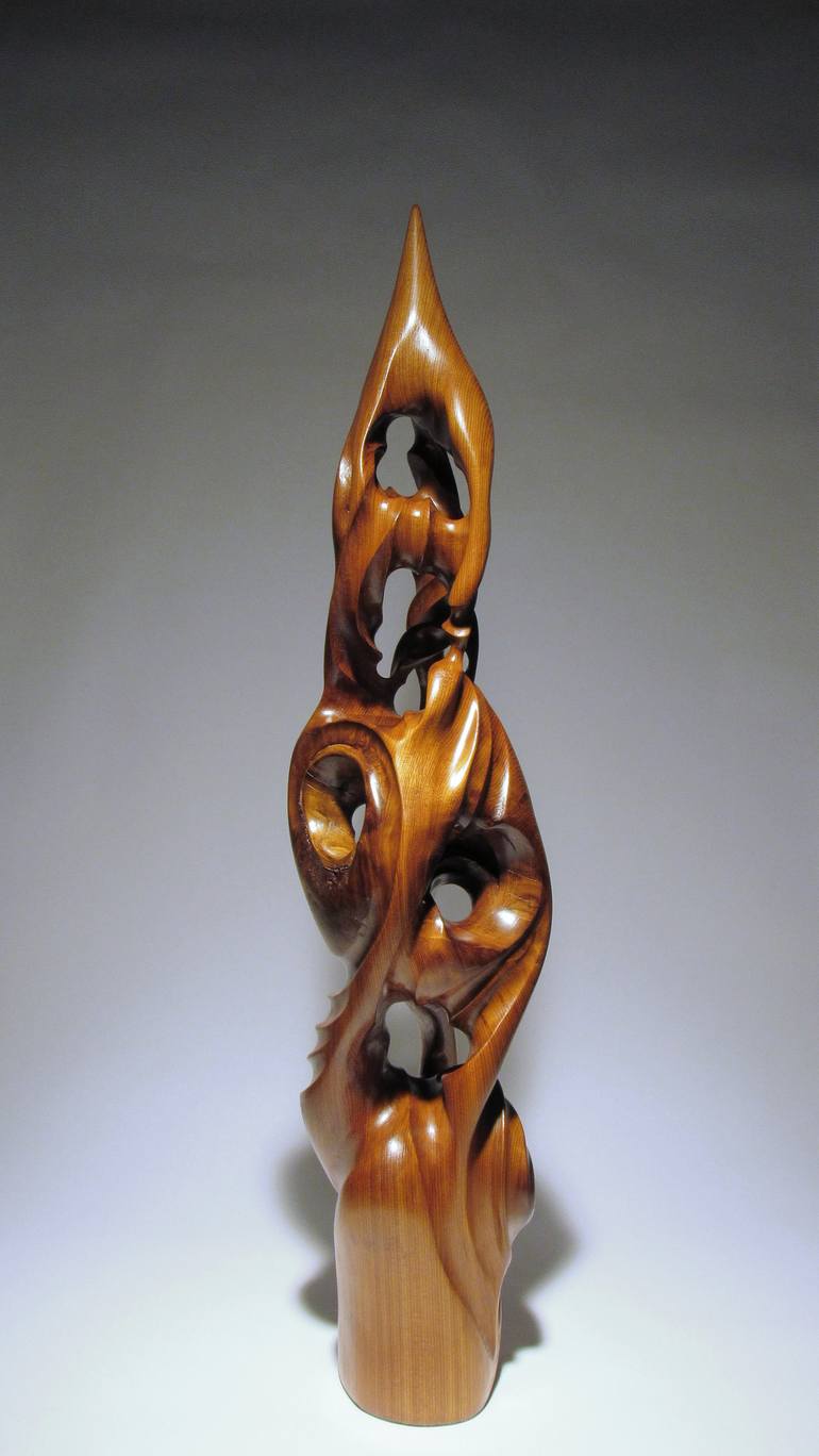 Original Minimalism Abstract Sculpture by Isidro Olguin