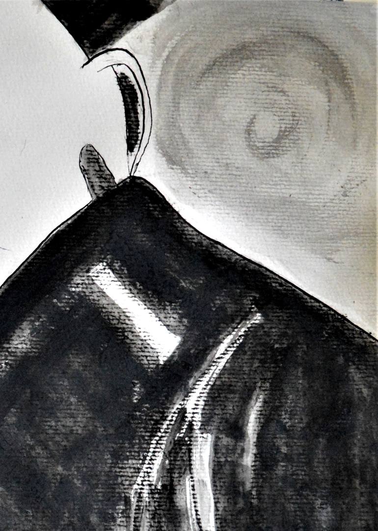 Original Figurative People Painting by Emmanuelle Baudry