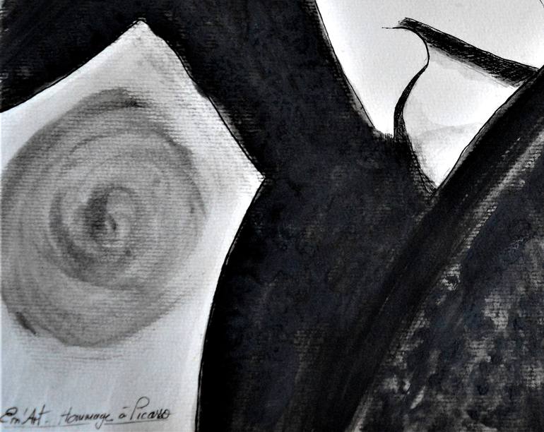 Original Figurative People Painting by Emmanuelle Baudry