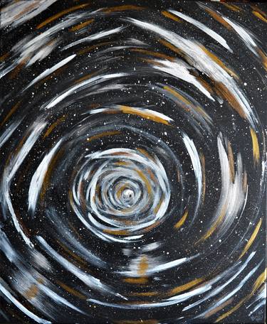 Original Outer Space Paintings by Emmanuelle Baudry