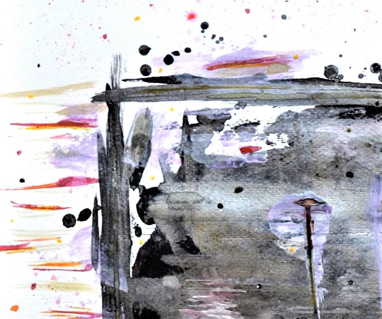 Original Abstract Painting by Emmanuelle Baudry