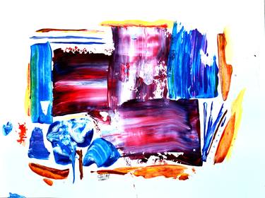 Original Modern Abstract Paintings by Emmanuelle Baudry