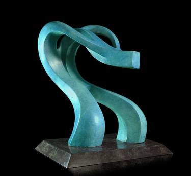 Original Abstract Expressionism Abstract Sculpture by Daniel Mille