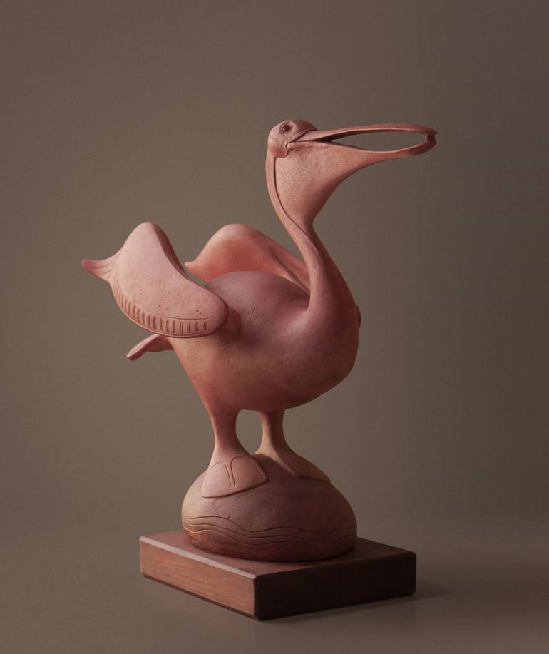 Original Realism Animal Sculpture by Daniel Mille