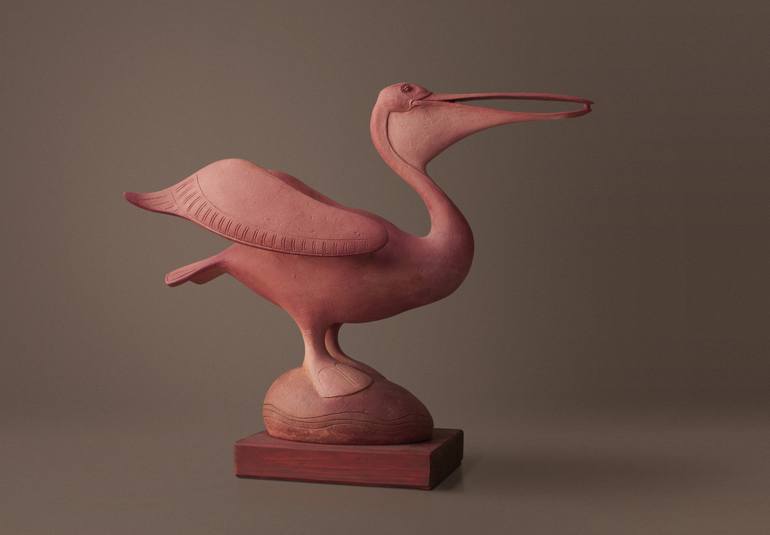 Original Realism Animal Sculpture by Daniel Mille
