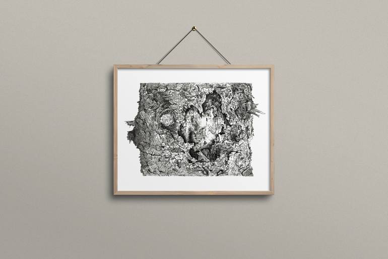 Original Realism Nature Drawing by Tiffany Moore
