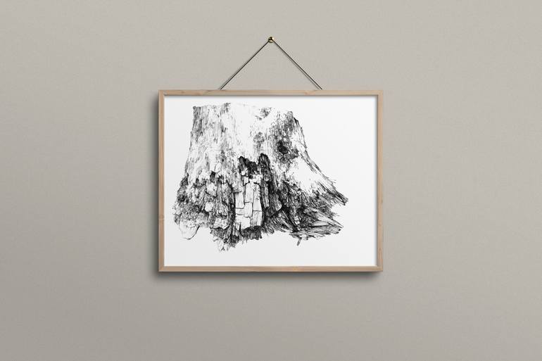 Original Illustration Nature Drawing by Tiffany Moore