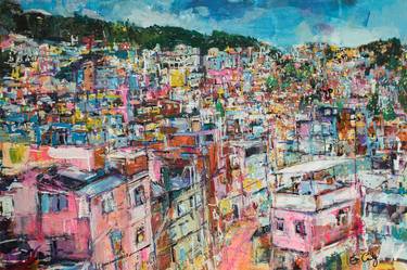 Print of Cities Paintings by Emma Connolly