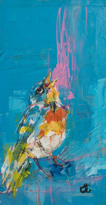 Original Abstract Animal Paintings by Emma Connolly