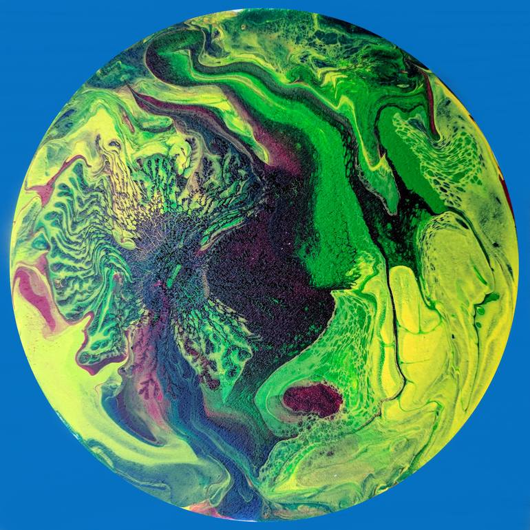 Original Contemporary Abstract Painting by Sarabjit Singh