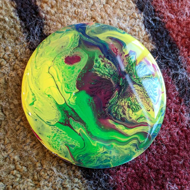 Original Contemporary Abstract Painting by Sarabjit Singh