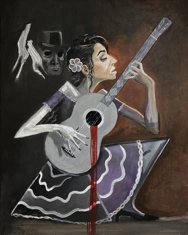 Original Music Paintings by Tomas Hed