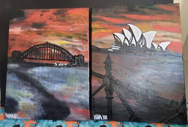 Original Cities Painting by Heba Hz