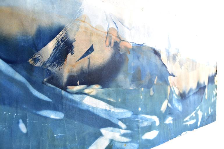 Original Abstract Expressionism Abstract Mixed Media by Emily Donovan