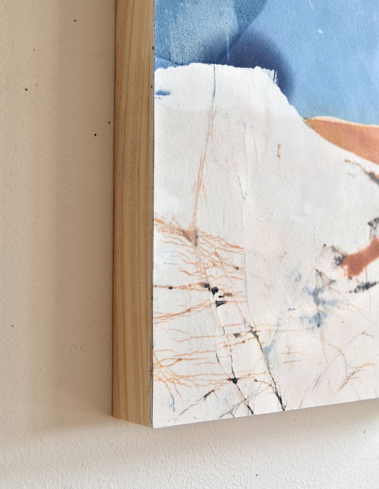 Original Abstract Expressionism Abstract Mixed Media by Emily Donovan