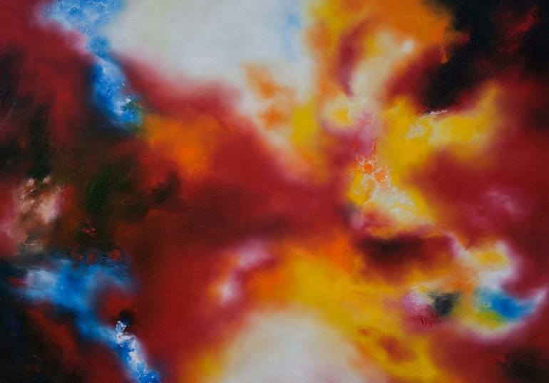 Nebulosas Painting by Felix Diclo | Saatchi Art