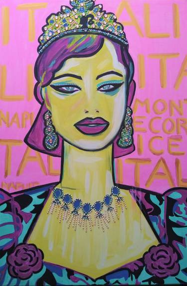 Original Pop Culture/Celebrity Paintings by Annie Christian X