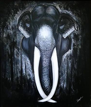 Original Animal Painting by Sinjith Soman