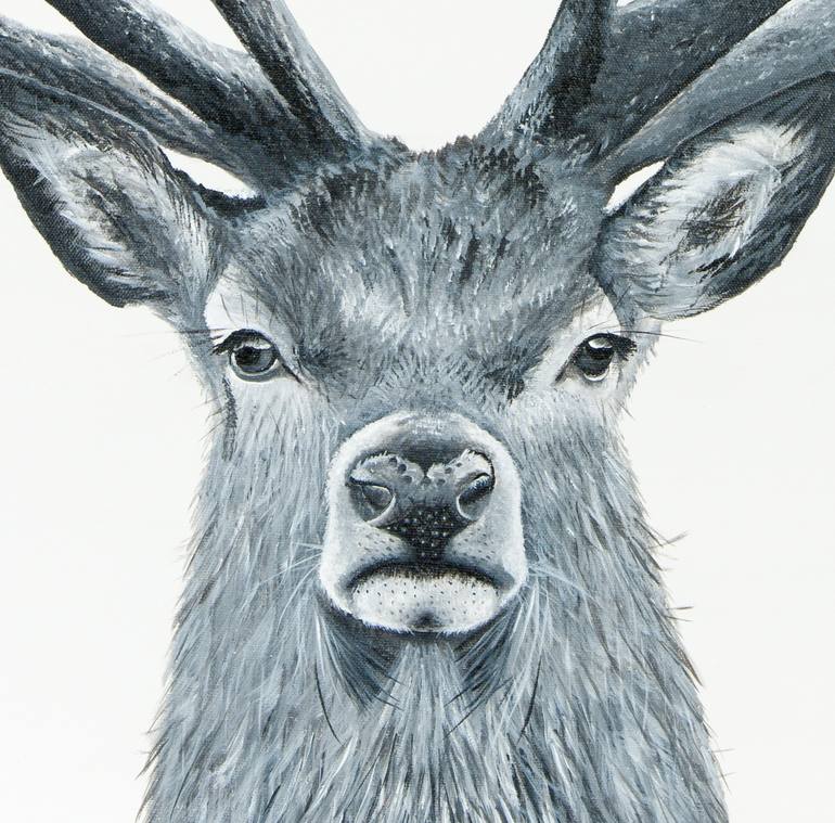 Original Realism Animal Painting by Johanna Larkin