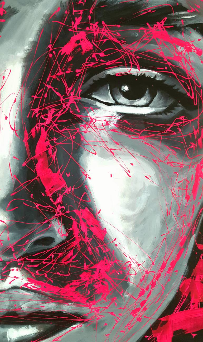 Original Figurative People Painting by Matthieu Cuvelier