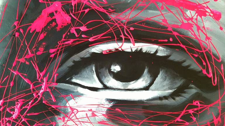 Original Figurative People Painting by Matthieu Cuvelier