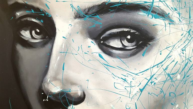 Original Figurative Portrait Painting by Matthieu Cuvelier
