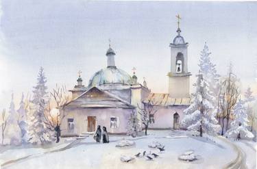 Print of Religious Paintings by Iryna Potapenko