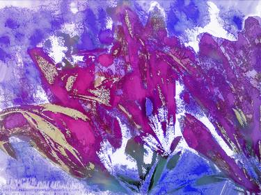 Print of Abstract Garden Paintings by Nicholas Thompson