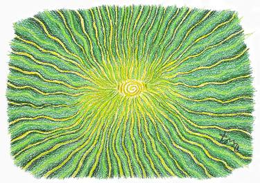 Original Conceptual Abstract Painting by Sati Tamall Healing Energy Paintings