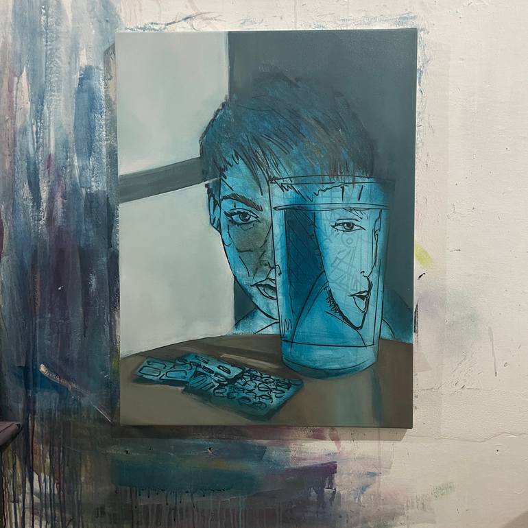 Original Contemporary People Painting by Its Perfect Chaos
