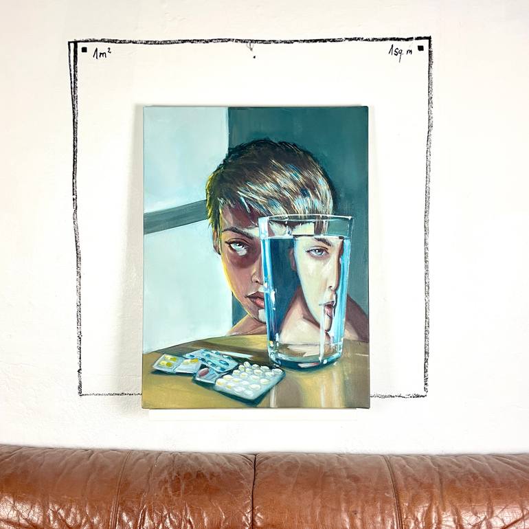 Original Contemporary People Painting by Its Perfect Chaos