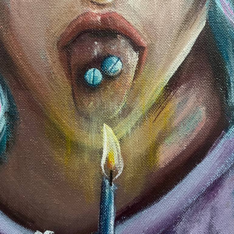Original Portraiture People Painting by Its Perfect Chaos