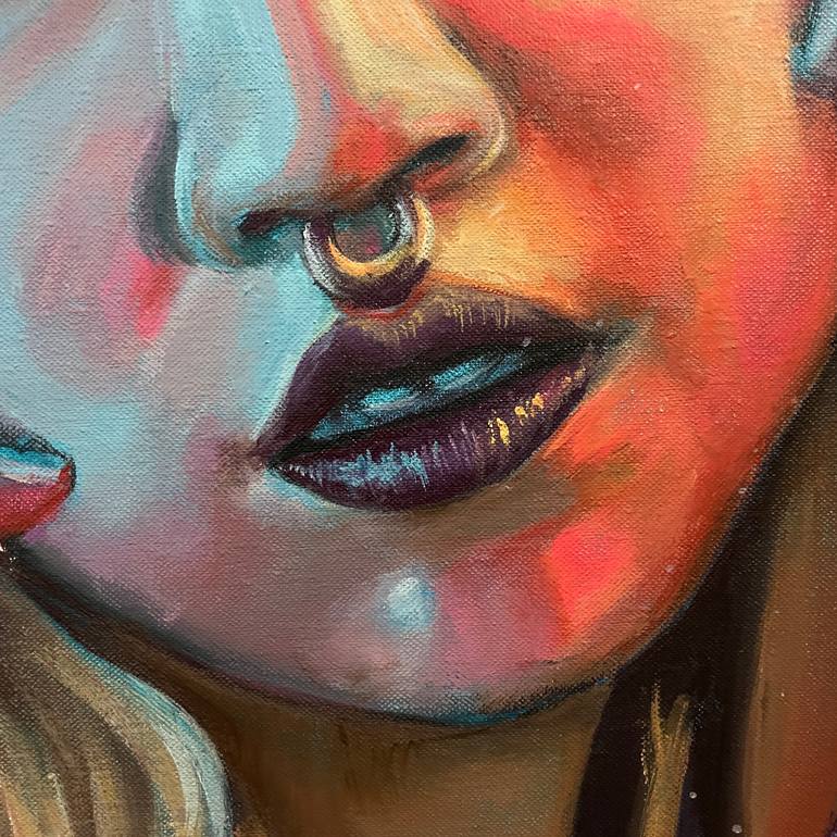 Original Contemporary People Painting by Its Perfect Chaos