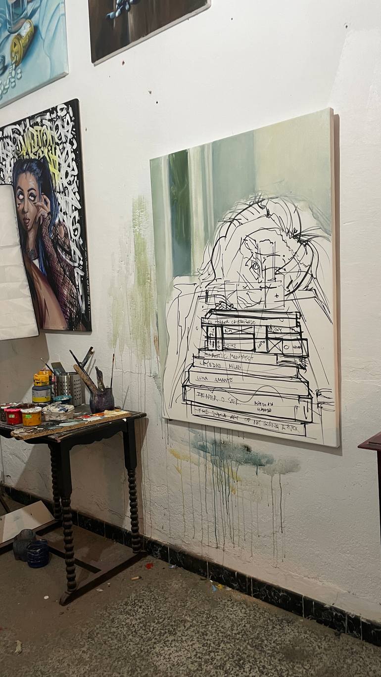 Original Conceptual People Painting by Its Perfect Chaos