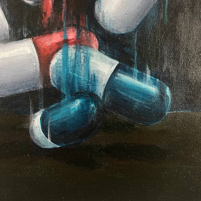 Original Conceptual Health & Beauty Painting by Its Perfect Chaos