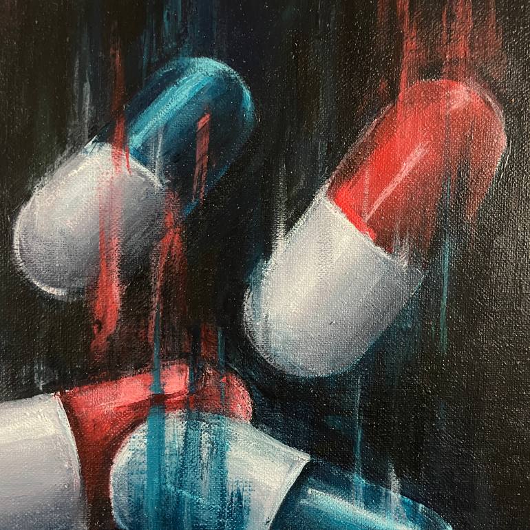 Original Conceptual Health & Beauty Painting by Its Perfect Chaos