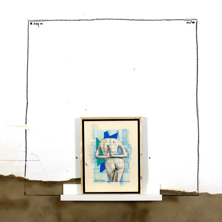 Original Surrealism People Painting by Its Perfect Chaos