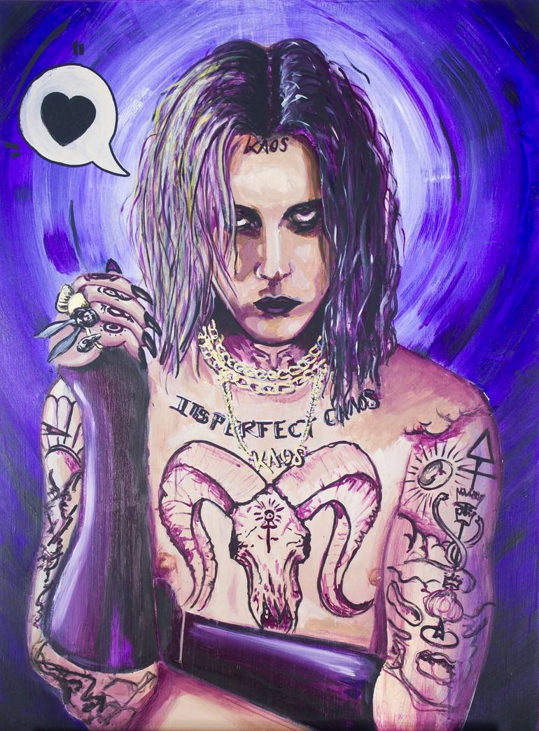 Original  Painting by its perfect chaos